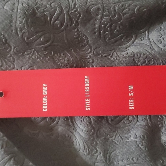 Hot Kiss s/m gray‎ ankle length stretch leggings/tights NWT - Picture 4 of 5